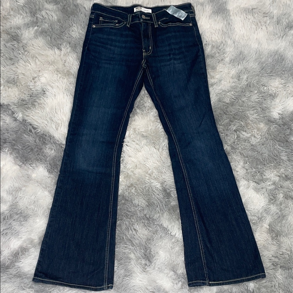 Signature by Levi Strauss Dark Blue Flare Jeans